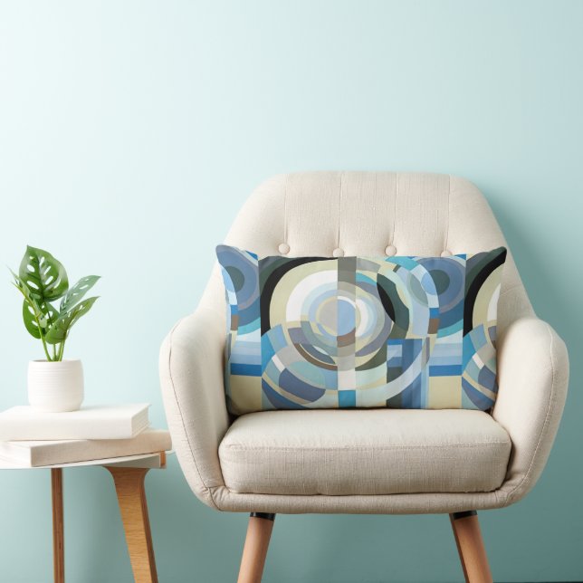  kunst Deco Pochoir Jazz Geometrische vormen Kussen (Stoel)