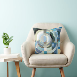  kunst Deco Pochoir Jazz Geometrische vormen Kussen