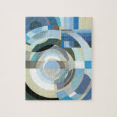 kunst Deco Pochoir Jazz Geometrische vormen Legpuzzel (Verticaal)