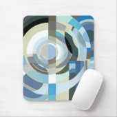  kunst Deco Pochoir Jazz Geometrische vormen Muismat (Met muis)