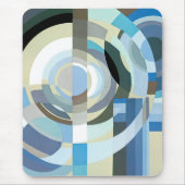  kunst Deco Pochoir Jazz Geometrische vormen Muismat (Voorkant)