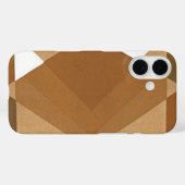  kunst Deco Pochoir Jazz Tan Geometric Shapes Case-Mate iPhone Case (Achterkant (horizontaal))