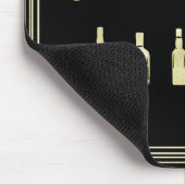 Kunst deco roaring 20: een heel makkelijk verbod muismat (Hoek)