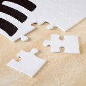  Kunst Deco Seafood, Lobster in het zwart Legpuzzel (Zijkant)