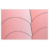 Kunst Deco Shell Design Roze Stof (Fat Quarter)