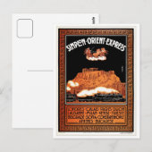 Kunst deco Simplon Orient Express Athene Briefkaart (Voorkant / Achterkant)