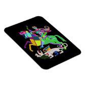 Kunst Deco St. George de Drakenlaag Magneet (Rechterzijde)