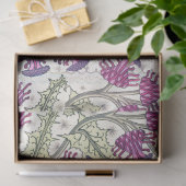 Kunst deco thistle tissuepapier (Geschenk)