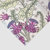 Kunst deco thistle tissuepapier (Detail)