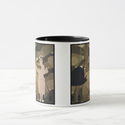  Kunst Deco, verrassing van George Barbier Mok (Midden)