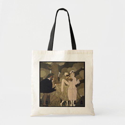 Kunst Deco, verrassing van George Barbier Tote Bag (Voorkant)