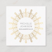 Kunst deco visitekaartje (Voorkant)