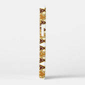 Kunst Deco Wallpaper Pattern, Tan and Brown Case-Mate iPhone Case (Achterkant / Rechts)