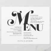  kunst Deco Wedding Black White (Voorkant)