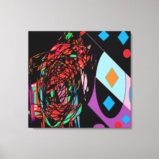 Kunst decor voor thuis interieur canvas afdruk (Voorkant)