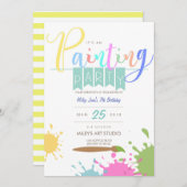 Kunst | Deelnemende partij nodigt uit Kaart (Voorkant / Achterkant)