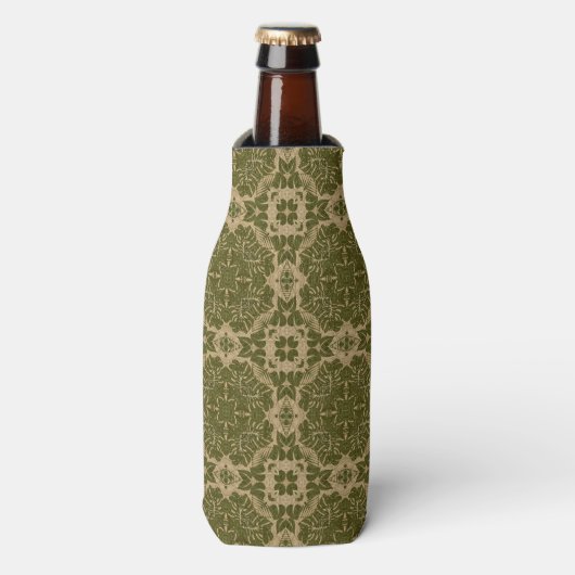 Kunst  demaspatroon flesjeskoeler (Fles Voorkant)