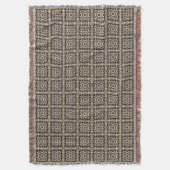 Kunst  demaspatroon, gouden deken (Voorkant Verticaal)