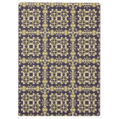 Kunst  demaspatroon, gouden klembord (Achterkant)