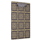 Kunst  demaspatroon, gouden klembord (Rechts)