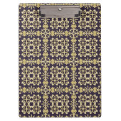 Kunst demaspatroon, gouden klembord (Voorkant)