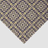 Kunst  demaspatroon, gouden tissuepapier (Detail)