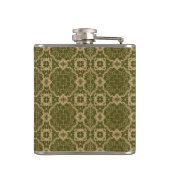 Kunst  demaspatroon heupfles (Achterkant)