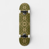 Kunst demaspatroon persoonlijk skateboard (Voorkant)