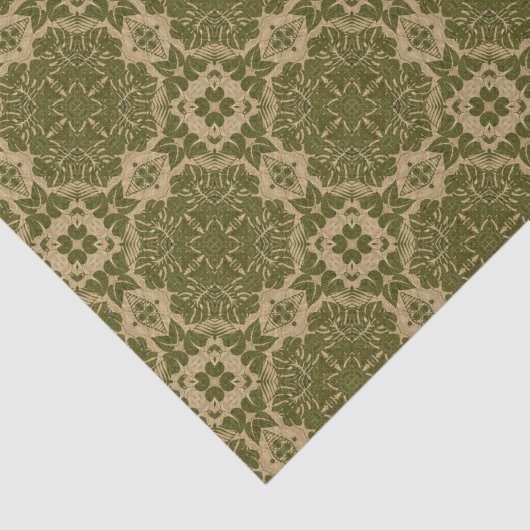 Kunst  demaspatroon tissuepapier (Detail)