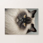 Kunst Details Perzische Kat Legpuzzel (Horizontaal)