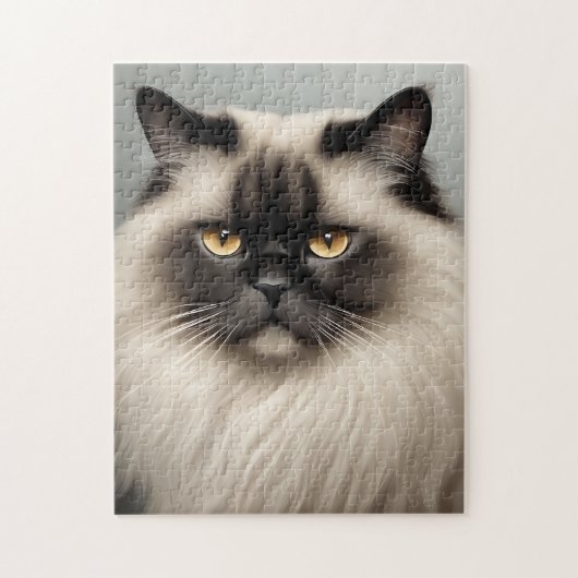 Kunst Details Perzische Kat Legpuzzel (Verticaal)