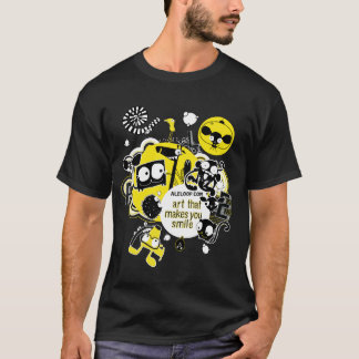 Kunst die je doet glimlachen Aleloop T-Shirts