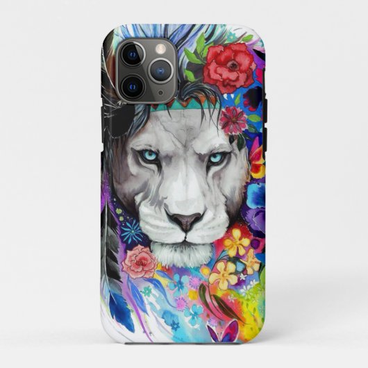 Kunst die poster schildert de leeuw Case-Mate iPhone case (Achterkant)