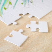 Kunst die poster schildert de leeuw legpuzzel (Zijkant)