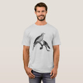  kunst doet zich voor op kantoor t-shirt (Voorkant volledig)