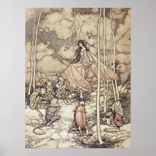  kunst door Arthur Rackham Poster (Voorkant)