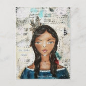 Kunst door Croppin Spree Briefkaart (Voorkant)