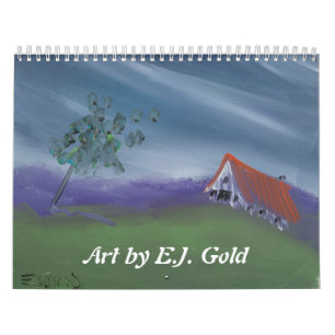 Kunst door E.J. Gold Kalender
