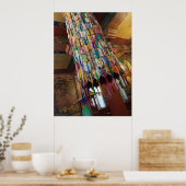 Kunst door een lens poster (Keuken)