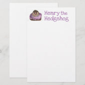 Kunst door Heather Henry het Briefpapier van de Eg (Voorkant / Achterkant)