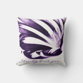 Kunst door Heather Paarse Passion, Sierkussen