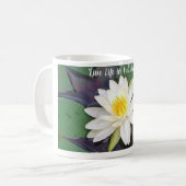 Kunst door Heather White Water Lily 11oz mok (Voorkant links)