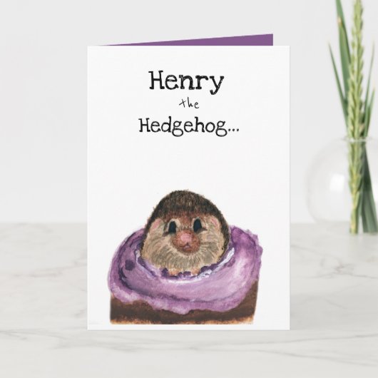Kunst door Heide Henry de Kaart van de Verjaardag (Voorkant)