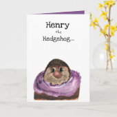 Kunst door Heide Henry de Kaart van de Verjaardag (Gele Bloem)