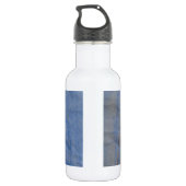 Kunst door kinderen, spin met cobweb, tekenen waterfles  (Achterkant)