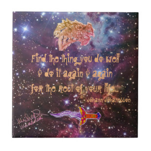 Kunst door Micheal Inspirerend Dragon Ceramic Tile Tegeltje