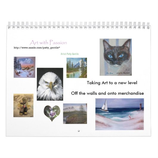 Kunst door Patty Gentile Kalender (Hoes)