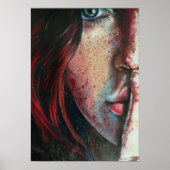 kunst door Sylvia lizarraga oil child myspace 008 Poster (Voorkant)