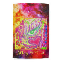 Kunst door Veronica Joy Weatherproof Garden Flag