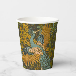 Kunst en Ambacht Walter Crane Pauw Patroon Papieren Bekers